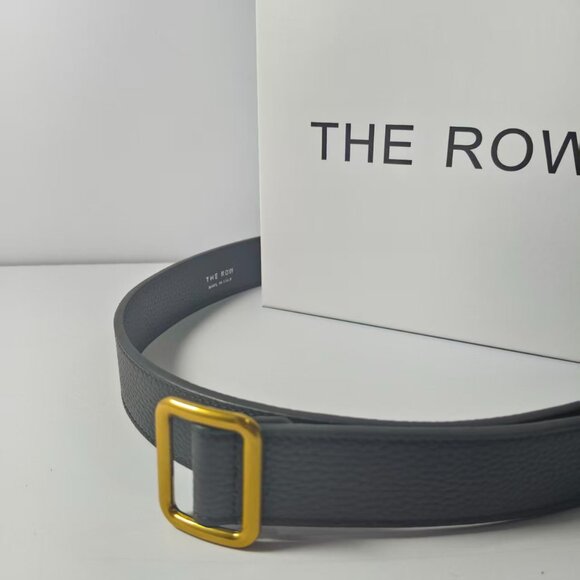 The Row Black Leather Belt Timeless Accessory main image 4